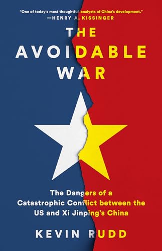Book cover: "The Avoidable War" with US and Chinese stars divided.