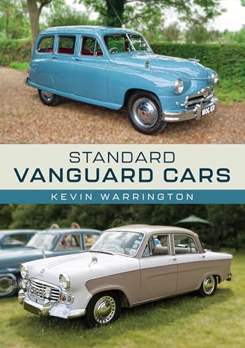 Book cover featuring a classic blue Standard Vanguard station wagon.