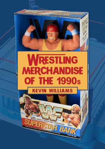 Book cover featuring Hulk Hogan action figure and 1990s wrestling theme.