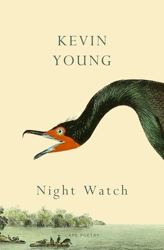 Book cover: "Night Watch" by Kevin Young, featuring a cormorant.