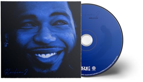 Key Glock “Glockoma 2 (deluxe)” CD case with a blue disc inside.