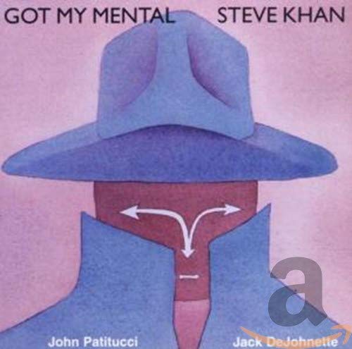 CD cover for Steve Khan’s “Got My Mental” featuring a man in a hat.