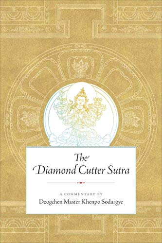 Book cover featuring a golden mandala and a seated blue Buddha.