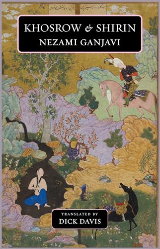 Illustrated book cover with Persian-inspired art and typography, featuring a royal couple.