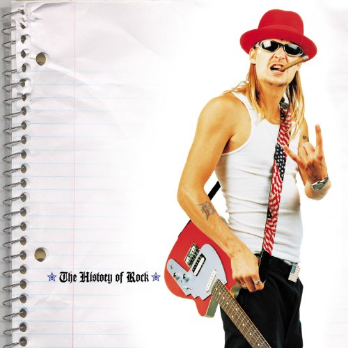 Kid Rock album cover featuring musician with guitar and red hat.