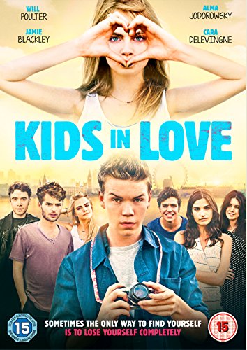 “Kids In Love” DVD cover featuring young adults and a heart-shaped hand gesture.