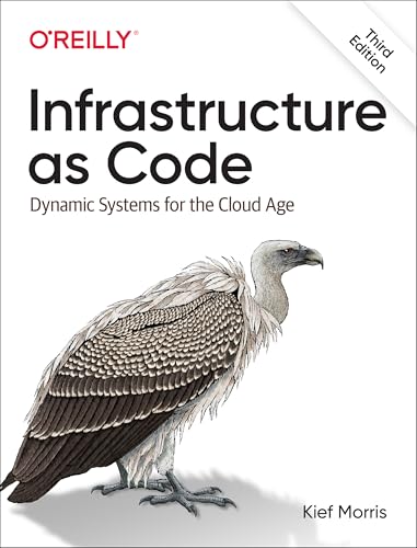 Book cover: "Infrastructure as Code" with a vulture illustration.