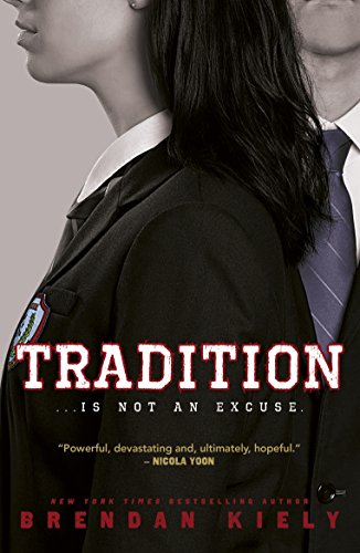 Book cover for "Tradition" featuring two figures in school uniforms.
