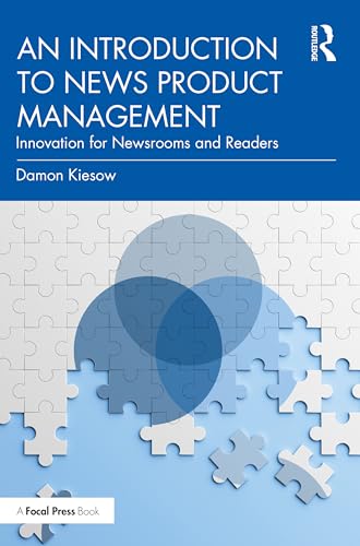 Book cover: “An Introduction to News Product Management” with puzzle pieces.