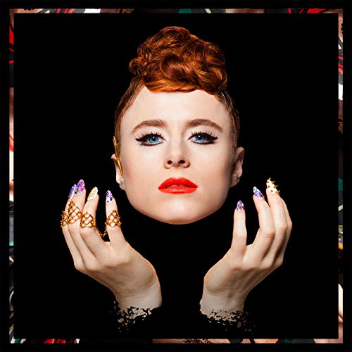 Kiesza album cover: close-up of a woman with red hair and ornate nails.