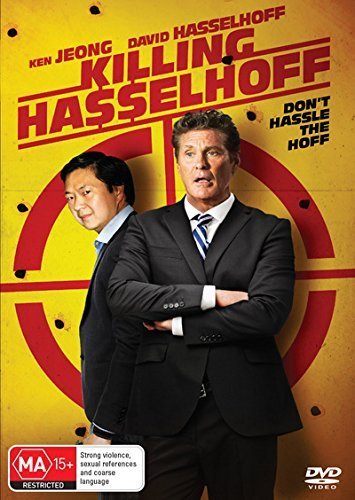 Killing Hasselhoff" Blu-ray cover featuring Ken Jeong and David Hasselhoff.
