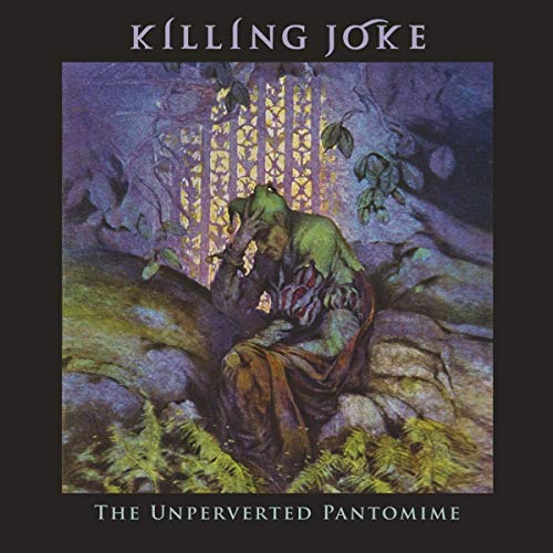Killing Joke album cover: a seated, cloaked figure before a window.