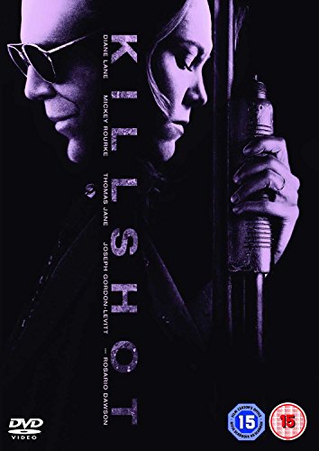 DVD cover for "Killshot" featuring two faces and a handgun.