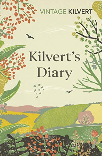 Book cover for "Kilvert's Diary" with floral and landscape illustrations.