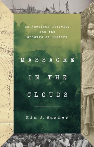 Book cover: “Massacre in the Clouds” with historical images and text.