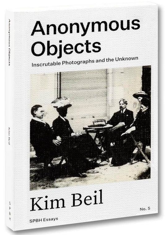 Book cover: "Anonymous Objects" with a vintage black and white photograph.