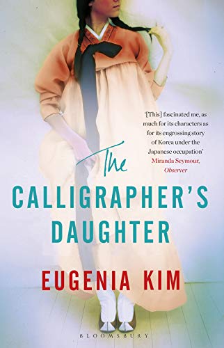 Book cover featuring a young woman in traditional Korean clothing.