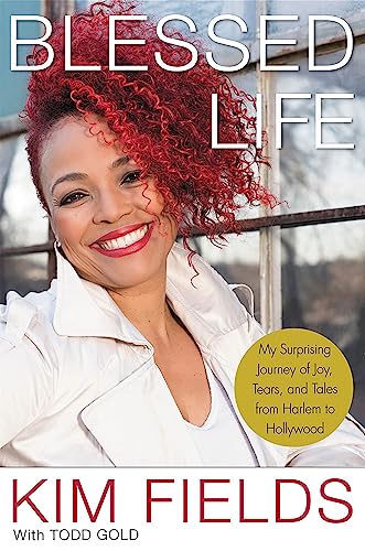 Book cover featuring Kim Fields, smiling, with red curly hair.