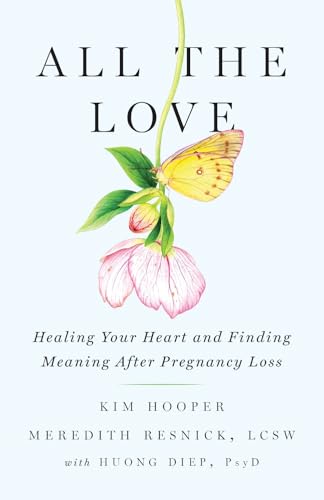 Book cover with butterfly and flowers, titled “All the Love.”