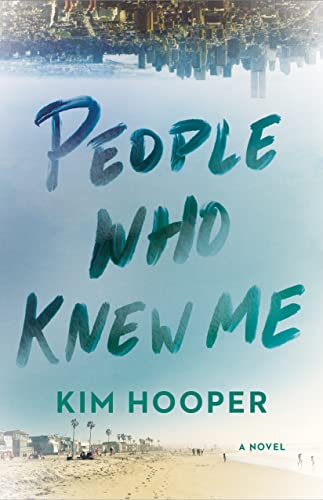 Book cover: "People Who Knew Me" with beach and pier imagery.