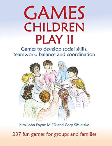 Book cover with illustration of children in a circle, titled "Games Children Play II".
