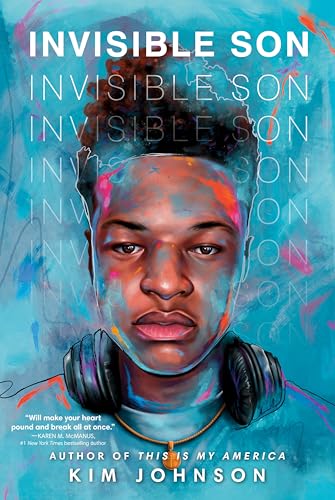 Book cover featuring a portrait of a young Black man with headphones.