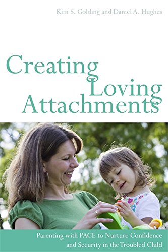Book cover with mother and child playing, titled “Creating Loving Attachments.”