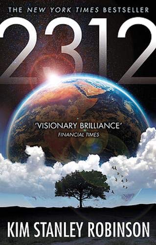 Book cover: “2312” by Kim Stanley Robinson, showing Earth from space.