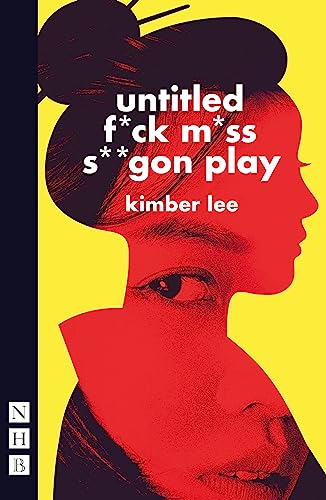 Red and yellow book cover featuring a profile portrait of a woman.