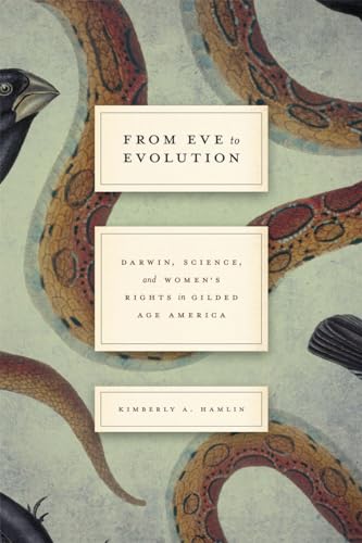 Book cover with snakes, a raven, and text about Darwin and evolution.