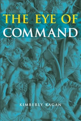 Book cover: “The Eye of Command” with classical sculptures in blue tones.