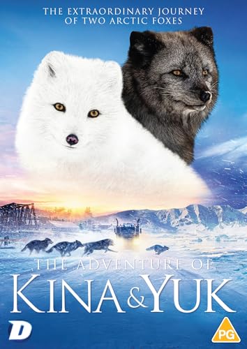 DVD cover featuring two arctic foxes against a snowy, mountainous landscape.