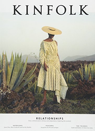 Kinfolk magazine cover, Volume 24, featuring a woman in a straw hat.