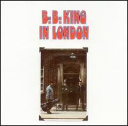 B.B. King “In London” album cover with musicians in a doorway.