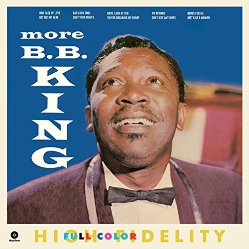 B.B. King album cover featuring a portrait of the musician.