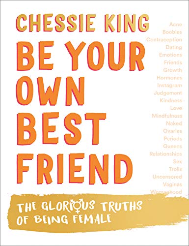 Book cover with bold orange and red text: "Be Your Own Best Friend.