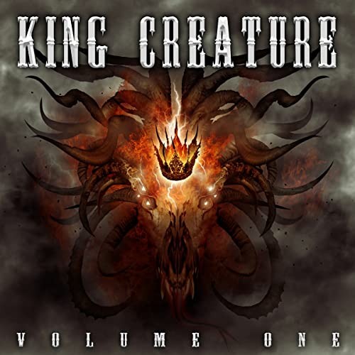 CD cover art: dark, fantastical creature with fiery crown and horns.