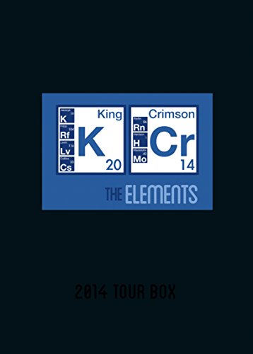 King Crimson "The Elements" 2014 tour box CD cover art.