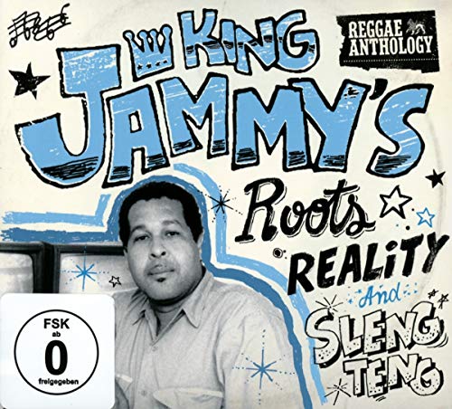 CD cover for King Jammy’s “Roots Reality And Sleng Teng” featuring a portrait.