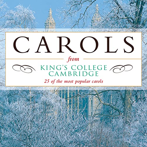 CD cover for King's College Choir Cambridge Christmas carols album.