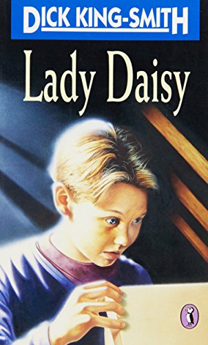 Book cover: "Lady Daisy" featuring a young person using a laptop.