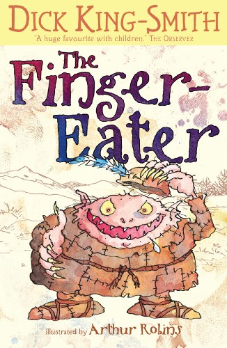 Book cover featuring a cartoonish, monstrous figure with sharp claws.