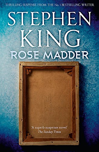 Book cover for Stephen King’s “Rose Madder” featuring an empty picture frame.