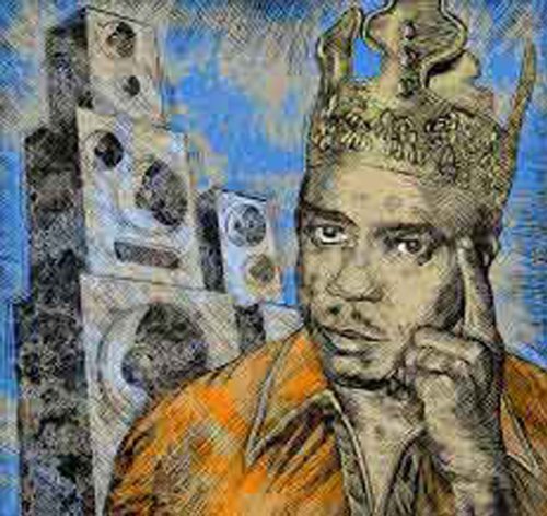 CD cover featuring King Tubby with speakers and a crown illustration.