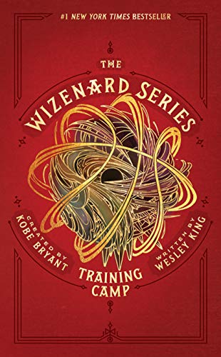 Book cover for “The Wizenard Series: Training Camp” with golden design.