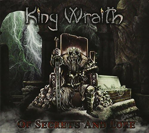 CD cover: King Wraith album art with a skeletal king and skulls.