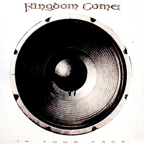 CD cover: close-up of a speaker cone with band name above.