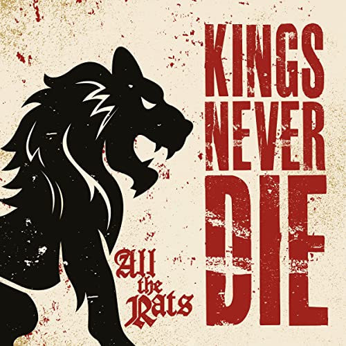 CD cover: black lion head with red text, distressed background.