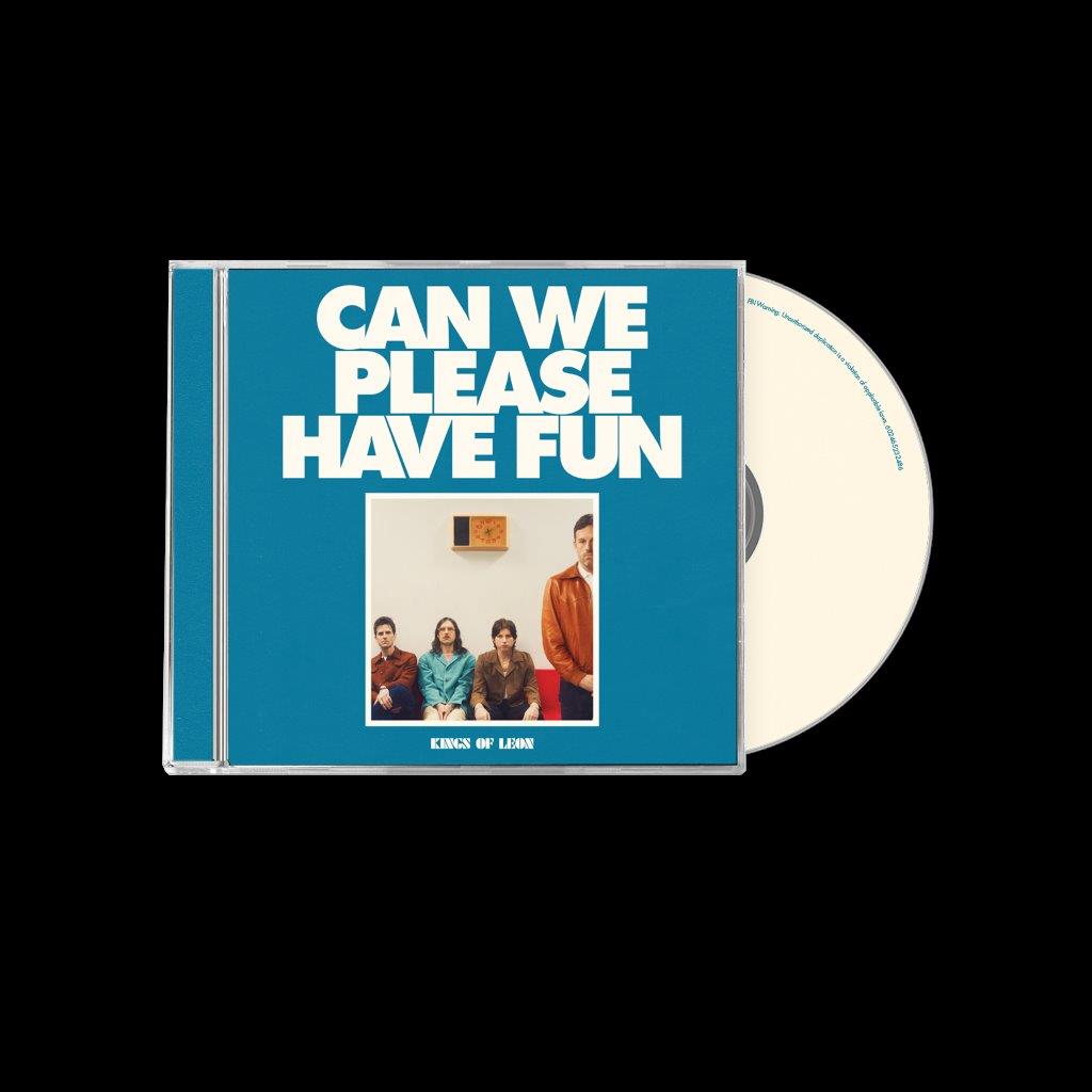 Kings of Leon “Can We Please Have Fun” CD with band photo.