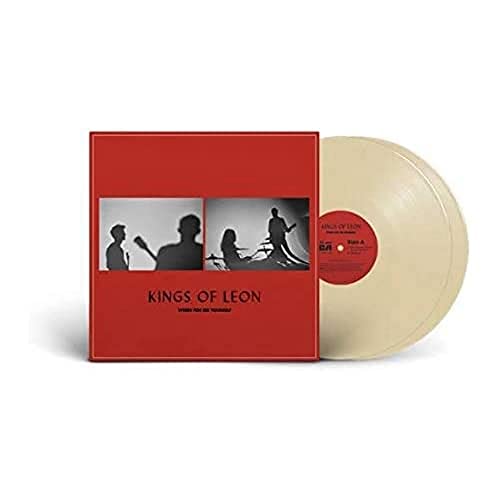 Kings of Leon “When You See Yourself” cream vinyl record and red cover.
